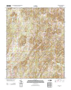 Denton 2013 topographic map thumbnail