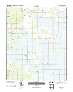 Jones Bay 2013 topographic map thumbnail