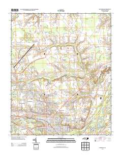 Kinston 2013 topographic map thumbnail