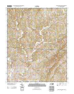 Mount Airy North 2013 topographic map thumbnail