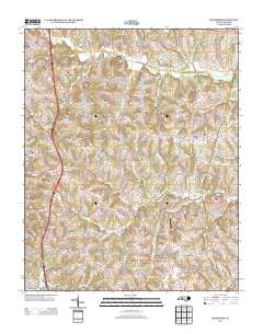 Shepherds 2013 topographic map thumbnail