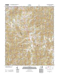 Sylva South 2013 topographic map thumbnail