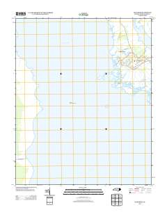 Wanchese 2013 topographic map thumbnail