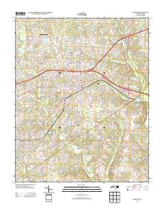 Zebulon 2013 topographic map thumbnail
