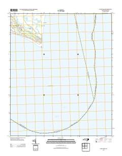 Cape Fear 2013 topographic map thumbnail