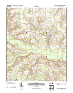 Summerlins Crossroads 2013 topographic map thumbnail