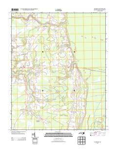 Sunbury 2013 topographic map thumbnail