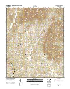 Sunshine 2013 topographic map thumbnail
