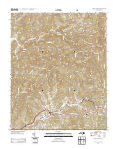 Sylva North 2013 topographic map thumbnail
