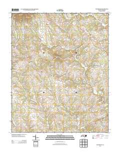 Thurmond 2013 topographic map thumbnail
