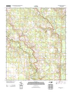 Tomahawk 2013 topographic map thumbnail