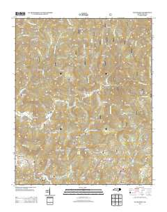 Tuckasegee 2013 topographic map thumbnail