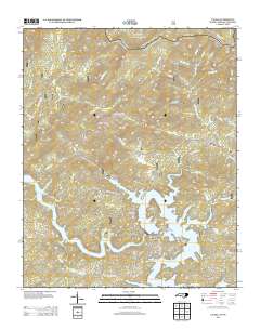 Unaka 2013 topographic map thumbnail