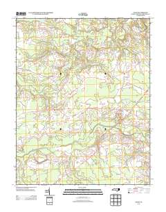 Union 2013 topographic map thumbnail