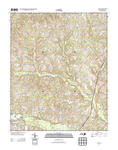 Vass 2013 topographic map thumbnail