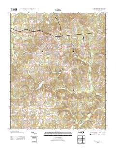 Wadesboro 2013 topographic map thumbnail