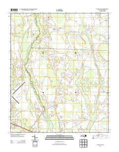 Wakulla 2013 topographic map thumbnail