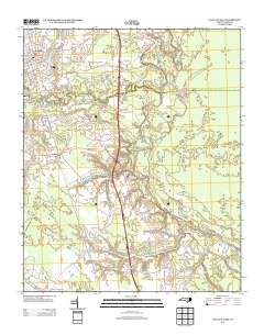 Wallace East 2013 topographic map thumbnail
