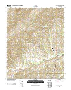 Walnut Cove 2013 topographic map thumbnail