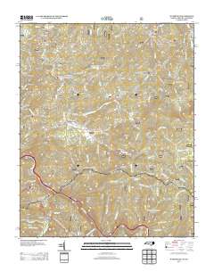 Waterville 2013 topographic map thumbnail