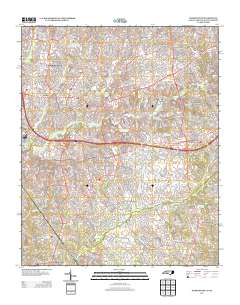 Weddington 2013 topographic map thumbnail