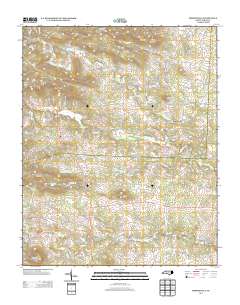 Osbornville 2013 topographic map thumbnail