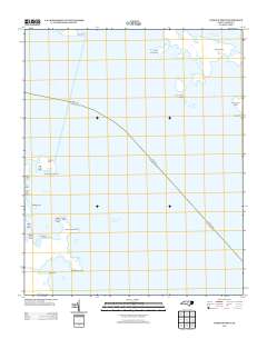 Pamlico Point 2013 topographic map thumbnail