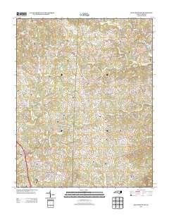Pilot Mountain 2013 topographic map thumbnail