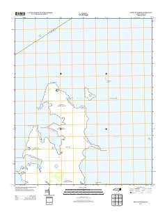 Point of Marsh 2013 topographic map thumbnail