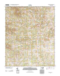 Polkville 2013 topographic map thumbnail