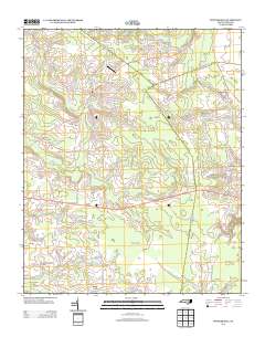 Potters Hill 2013 topographic map thumbnail