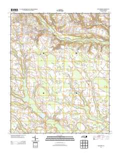 Raeford 2013 topographic map thumbnail