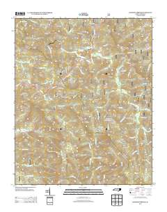 Rainbow Springs 2013 topographic map thumbnail