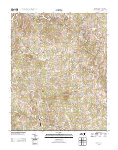 Ramseur 2013 topographic map thumbnail