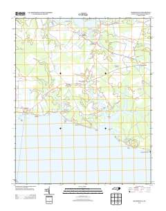 Ransomville 2013 topographic map thumbnail