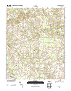 Red Oak 2013 topographic map thumbnail
