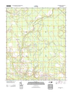Reelsboro 2013 topographic map thumbnail