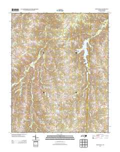 Ridgeville 2013 topographic map thumbnail