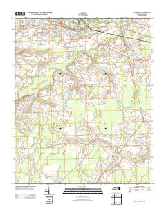 Rivermont 2013 topographic map thumbnail