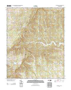 Roaring Gap 2013 topographic map thumbnail