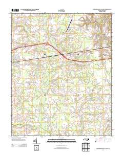 Robersonville East 2013 topographic map thumbnail