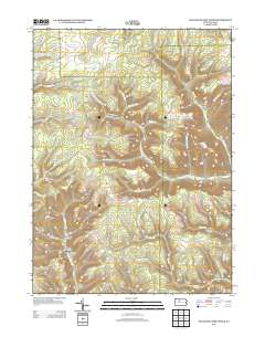 Wildwood Fire Tower 2013 topographic map thumbnail