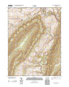 Spruce Creek 2013 topographic map thumbnail