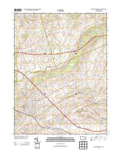 Elizabethtown 2013 topographic map thumbnail