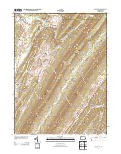 Aughwick 2013 topographic map thumbnail