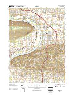 Muncy 2013 topographic map thumbnail