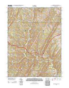 Artemas 2013 topographic map thumbnail