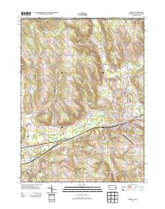 Corry 2013 topographic map thumbnail