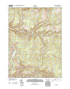Laporte 2013 topographic map thumbnail