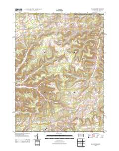 Ellisburg 2013 topographic map thumbnail